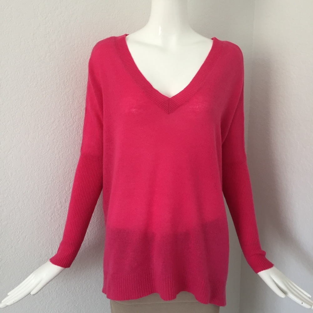 Subtle Luxury Essential Double V Cashmere Sweater